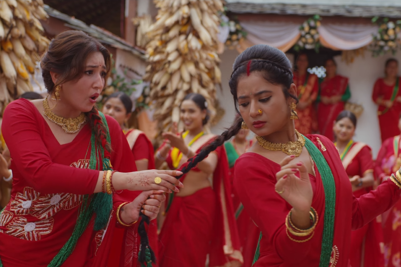 ‘झिंगे दाउ २’ को  'जेठानी-देउरानी' मा केकी र आँचलको जुहारी !भिडियो